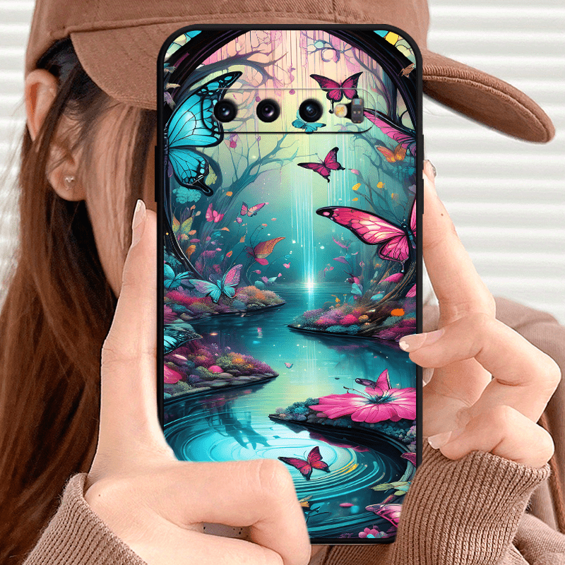 Butterfly TPU Soft Matte Case For Samsung