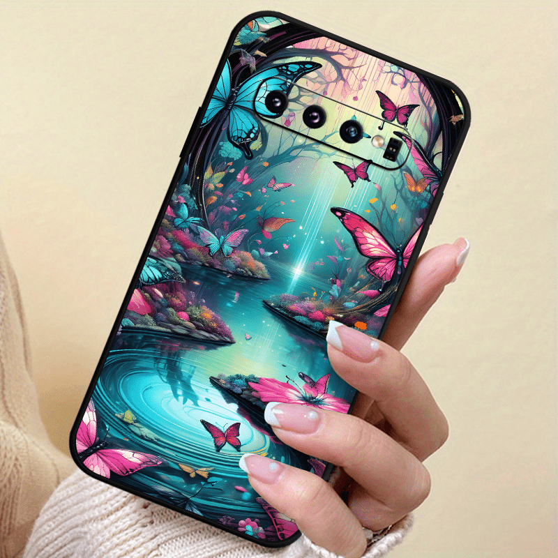 Butterfly TPU Soft Matte Case For Samsung