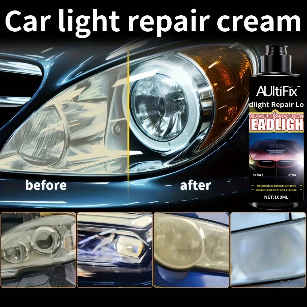 Car Headlight Repair Cream - Unbelievable!!!