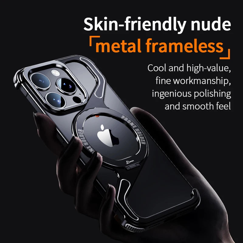 iPhone Case in Z Metal Removable Adaptable
