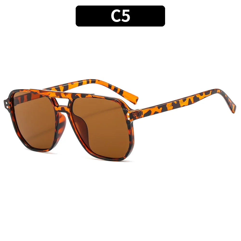 Vintage Retro Sunglasses for Women – Thick Frame, UV Protection & Free UK Shipping