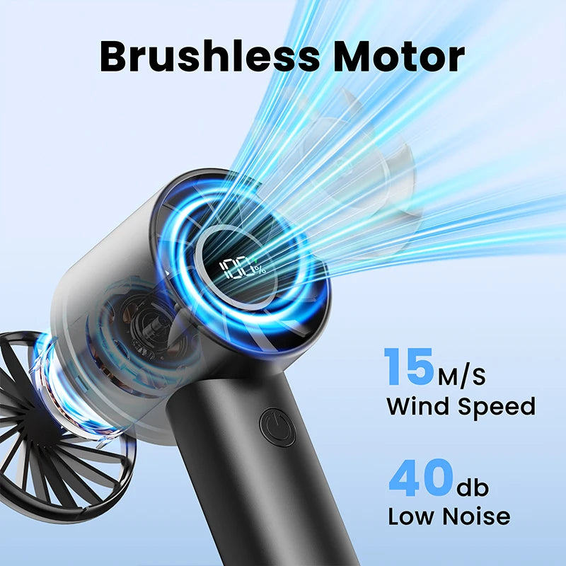 BreezePro™ — Portable, Silent & Powerful USB Fan