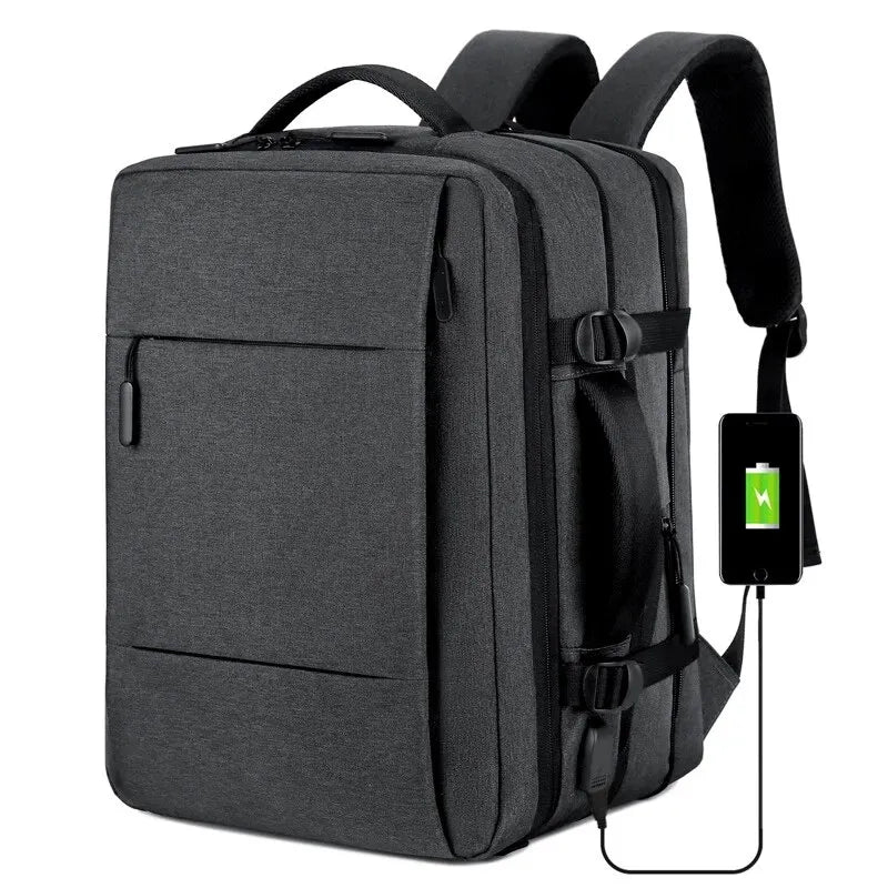 MOCHILA EXECUTIVA DE VIAGEM NOTEBOOK 15.6" PORTA USB MODELO OUTDOOR TECH MARK RYDEN
