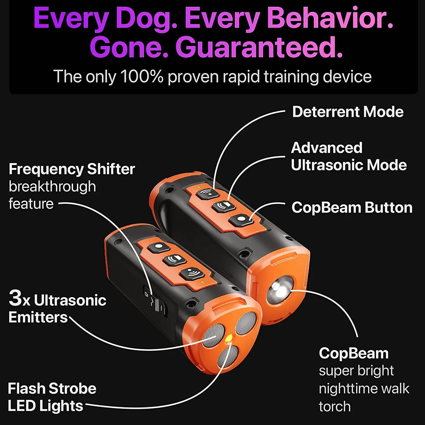 ULTRASONIC DOG REPELLENT TRAINING