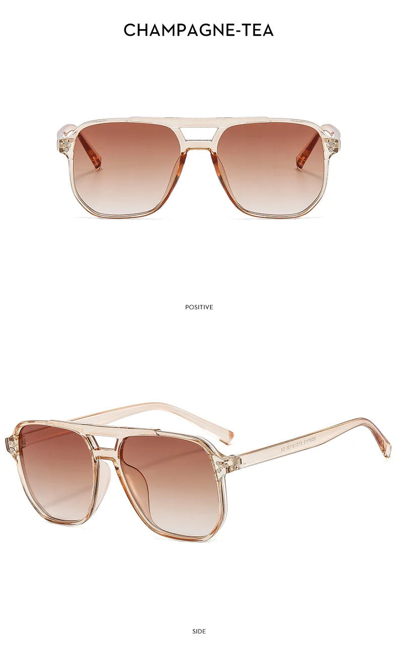 Vintage Retro Sunglasses for Women – Thick Frame, UV Protection & Free UK Shipping