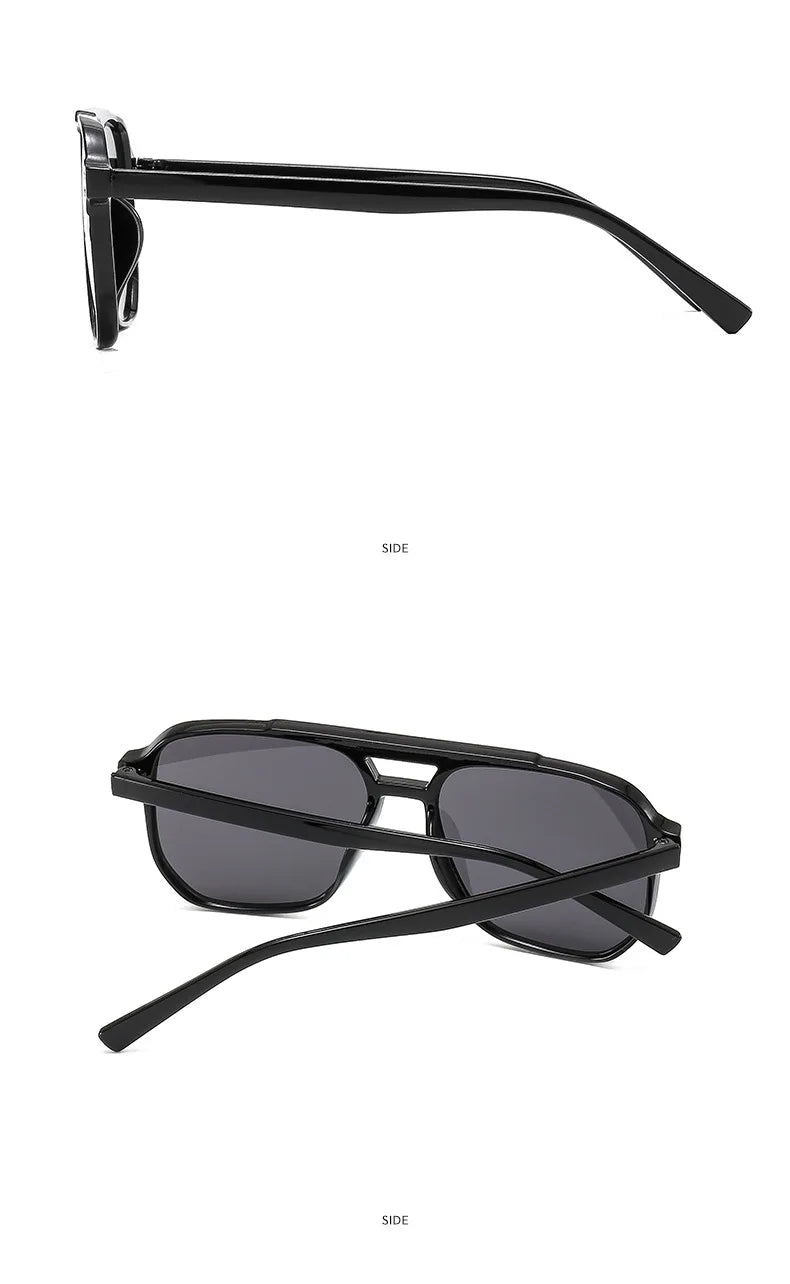 Vintage Retro Sunglasses for Women – Thick Frame, UV Protection & Free UK Shipping