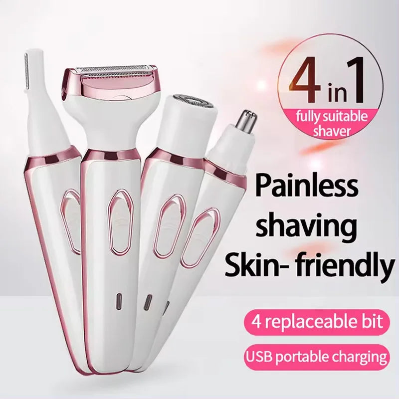 WATERPROOF ELECTRIC WOMEN'S SHAVER