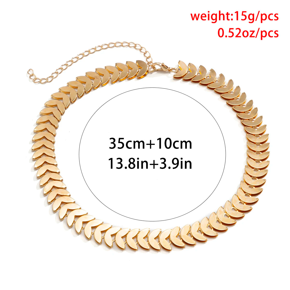 COLAR FEMININO EM PETALAS DOURADAS