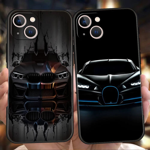 Cartoon iPhone case with protector