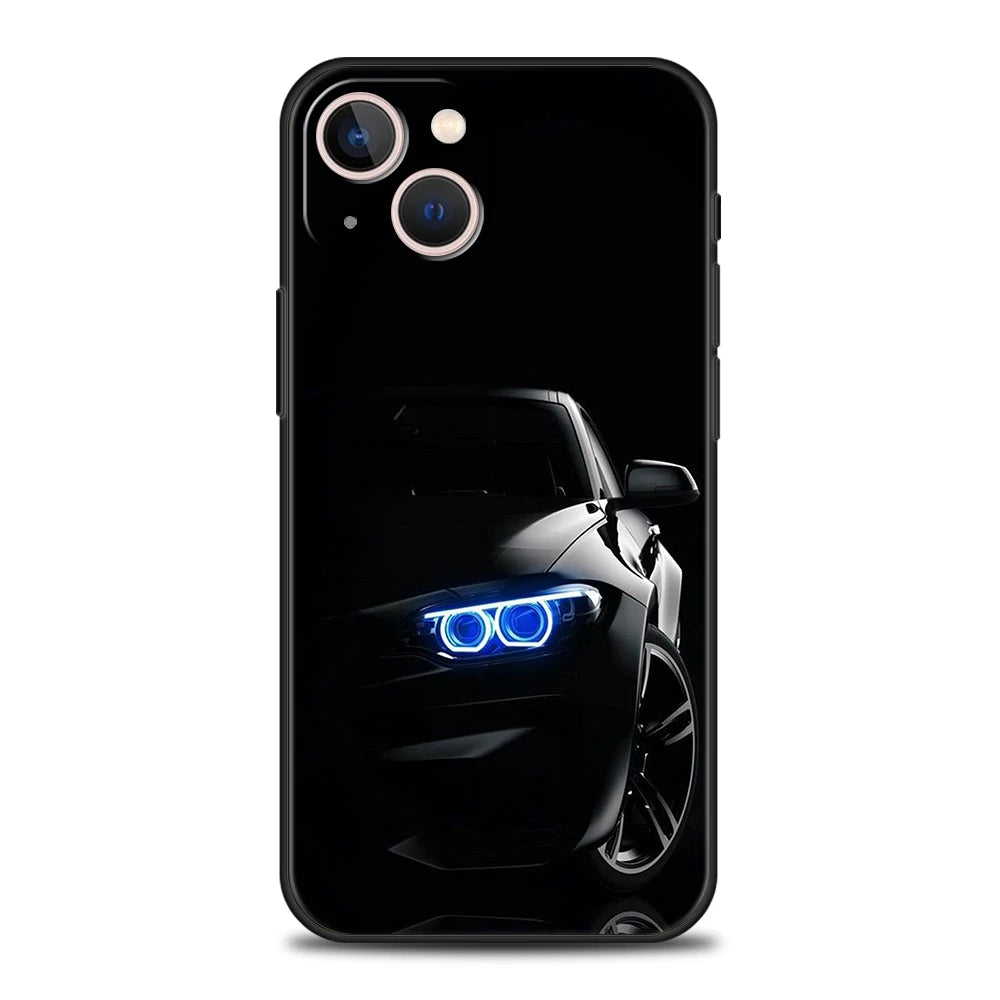 Cartoon iPhone case with protector