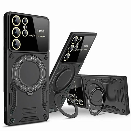 Rugged Samsung Case with Stand Ring