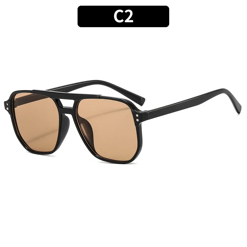 Vintage Retro Sunglasses for Women – Thick Frame, UV Protection & Free UK Shipping