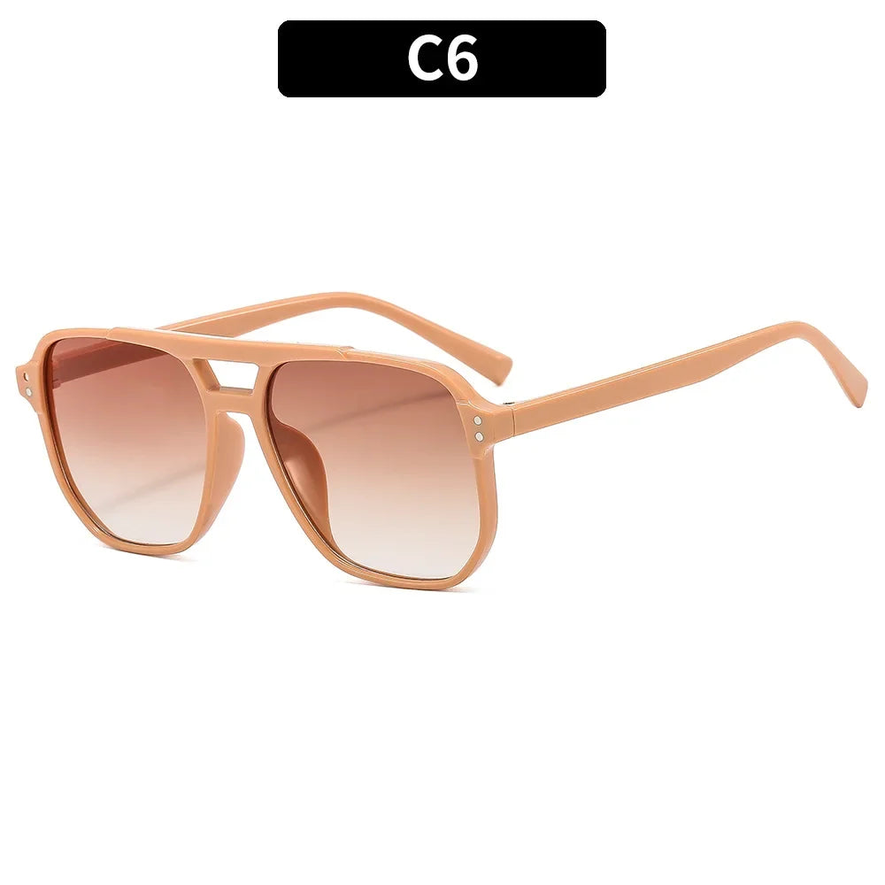 Vintage Retro Sunglasses for Women – Thick Frame, UV Protection & Free UK Shipping