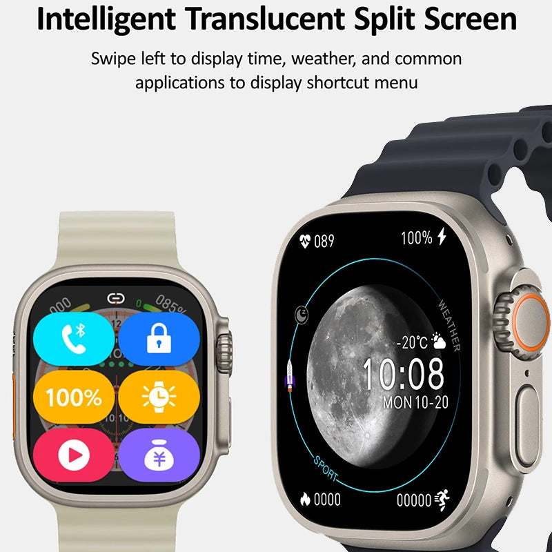 Ultra smart smartwatch. Model 2024. 2 x 1