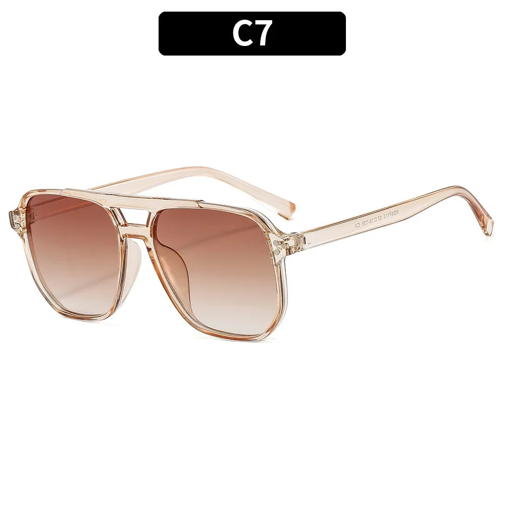 Vintage Retro Sunglasses for Women – Thick Frame, UV Protection & Free UK Shipping
