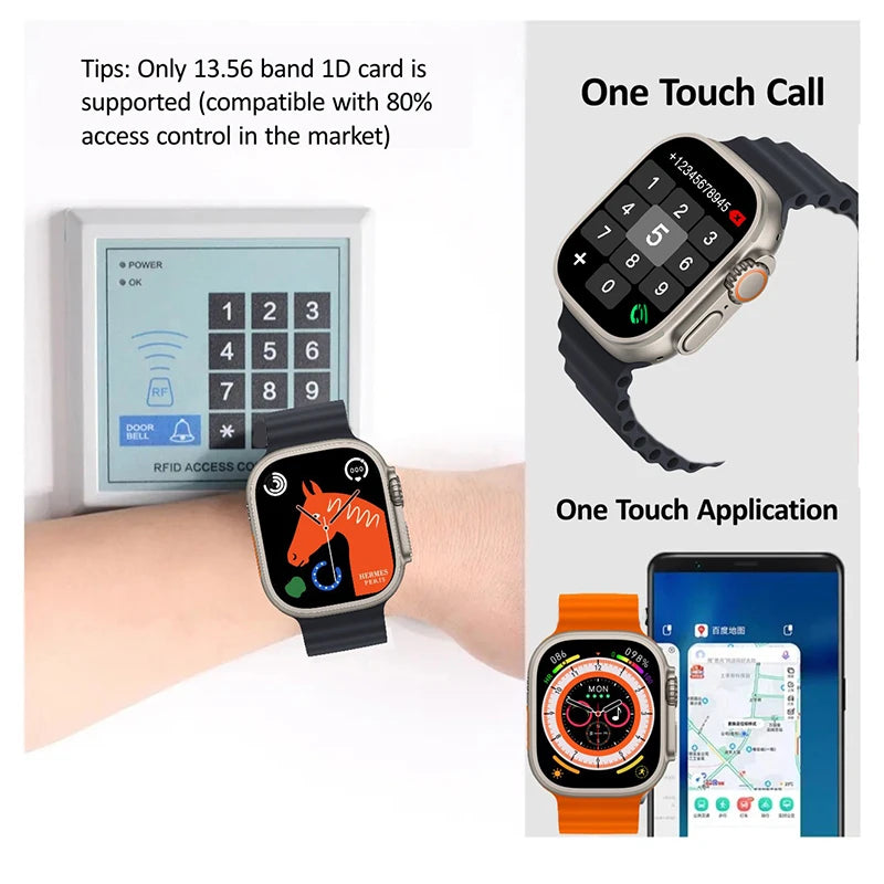 Ultra smart smartwatch. Model 2024. 2 x 1