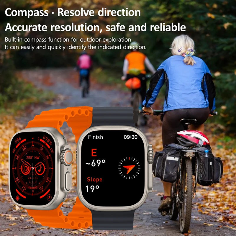 Ultra smart smartwatch. Model 2024. 2 x 1