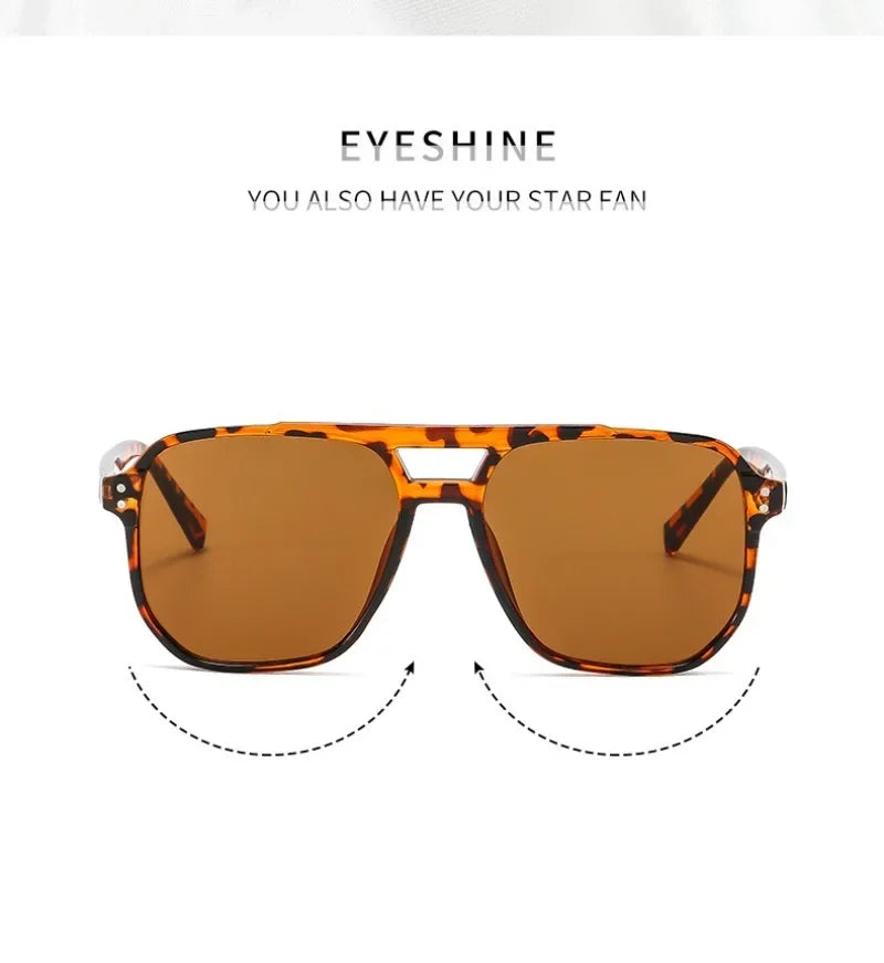 Vintage Retro Sunglasses for Women – Thick Frame, UV Protection & Free UK Shipping