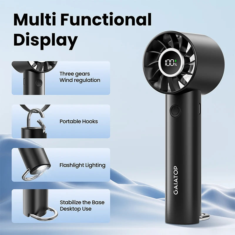 BreezePro™ — Portable, Silent & Powerful USB Fan