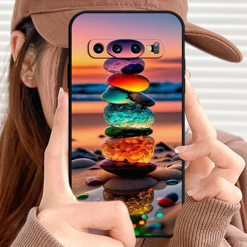 Samsung case with colored stones