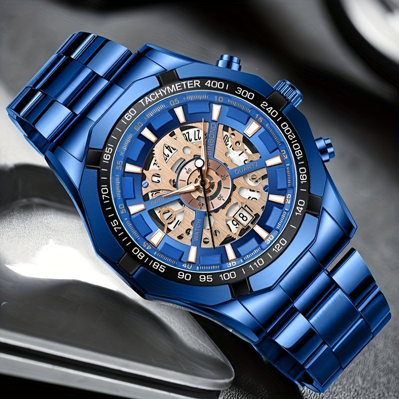 MEN´S QUARTZ WATERPROOF WATCH