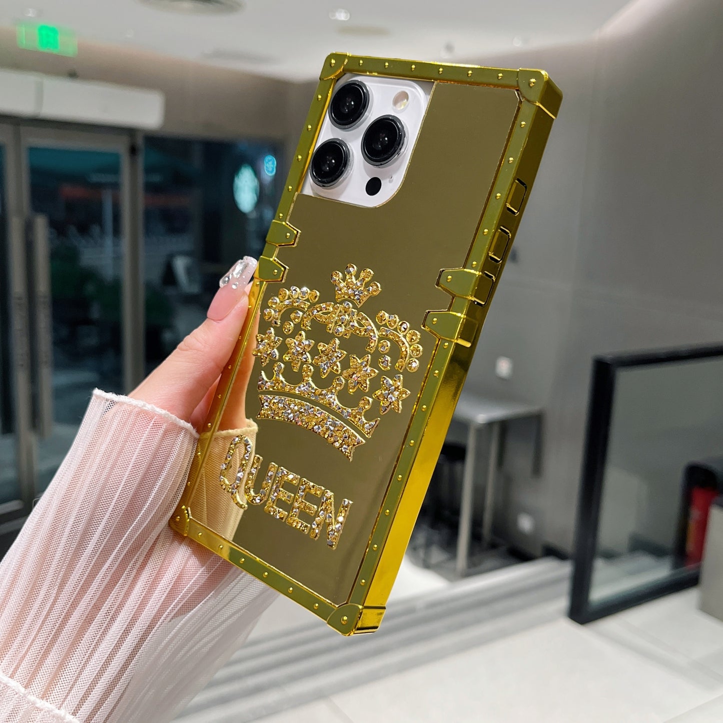 Queen Mirror iPhone Case