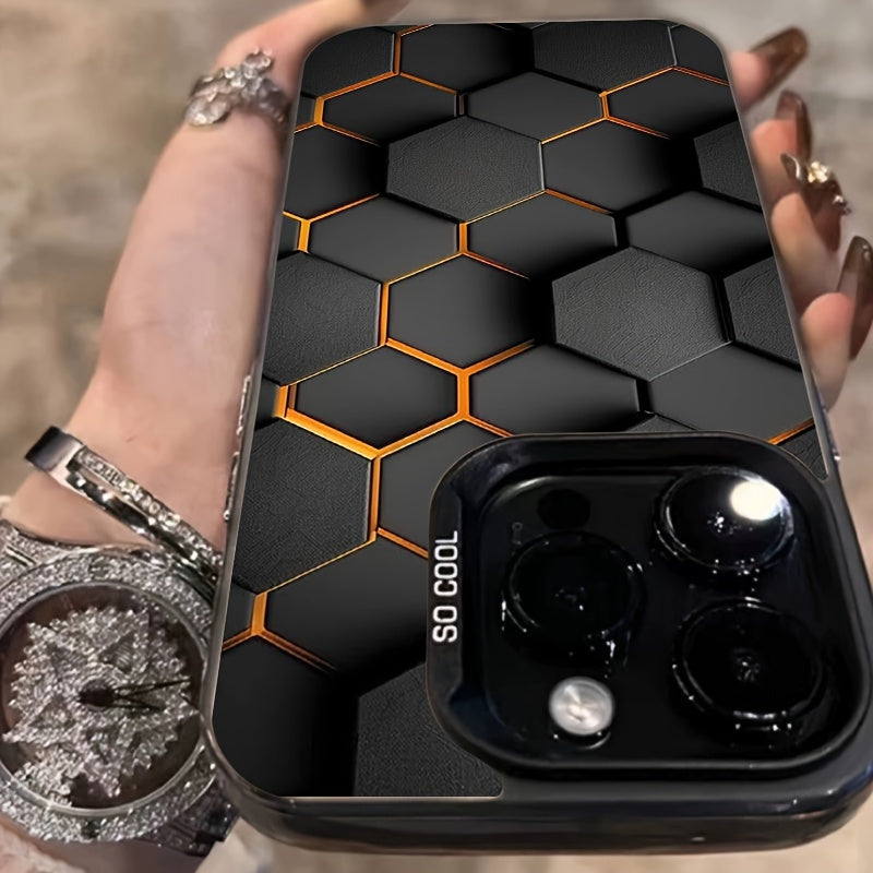 Three-dimensional Honeycomb iPhone Case