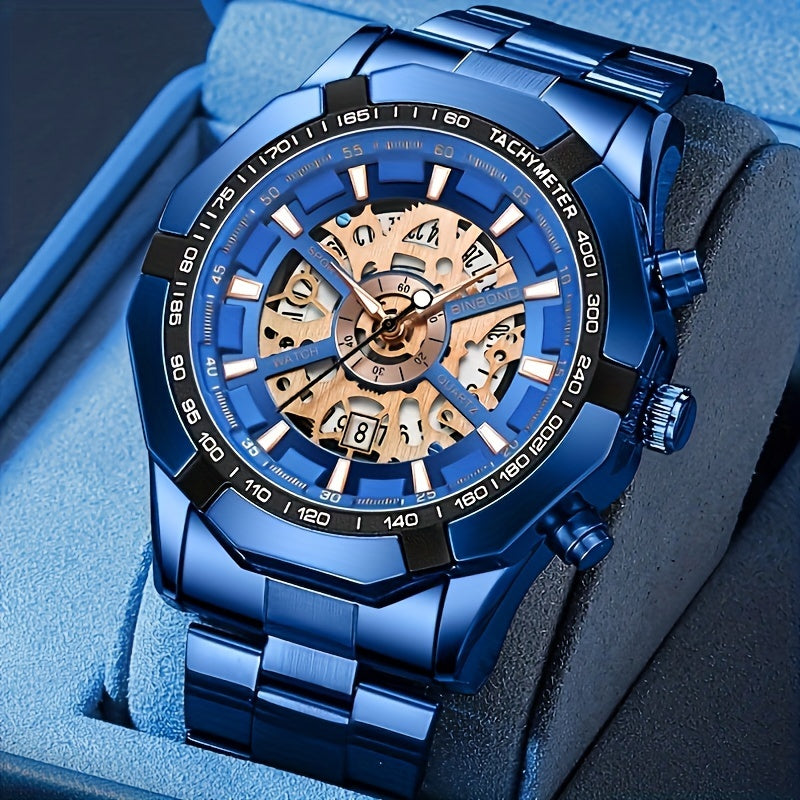 MEN´S QUARTZ WATERPROOF WATCH