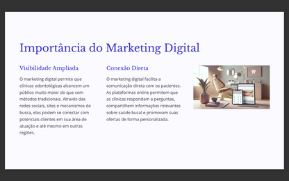 eBook MARKETING DIGITAL EM ODONTOLOGIA E GERENCIAMENTO DE REDES SOCIAIS