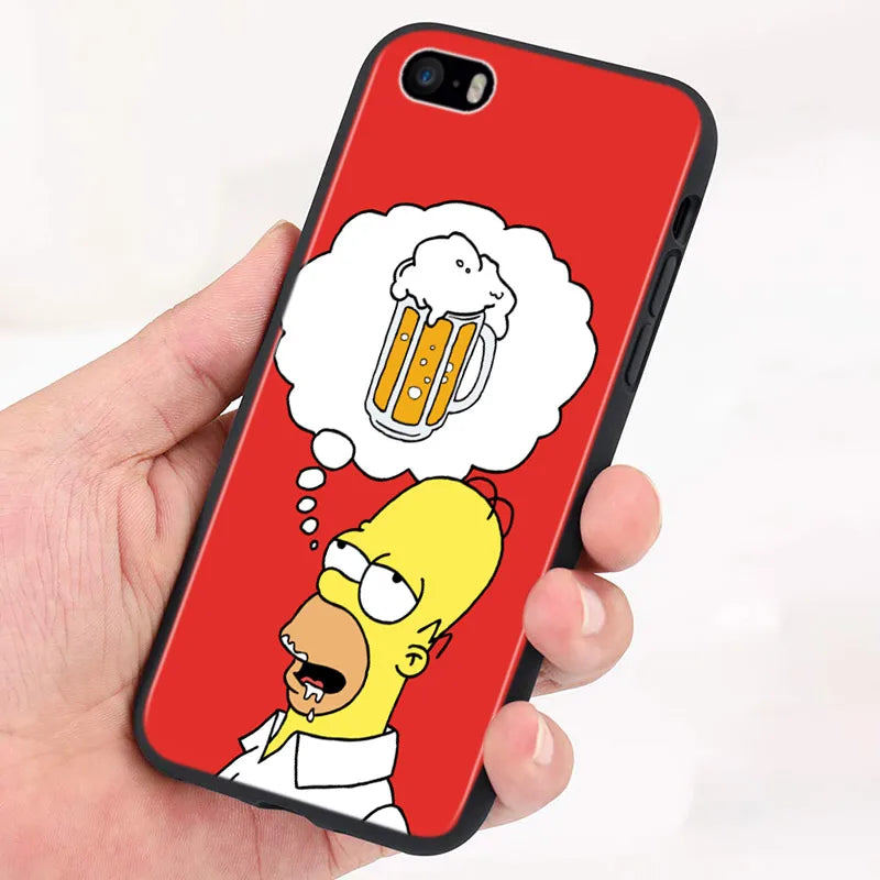 iPhone Case - Simpsons model