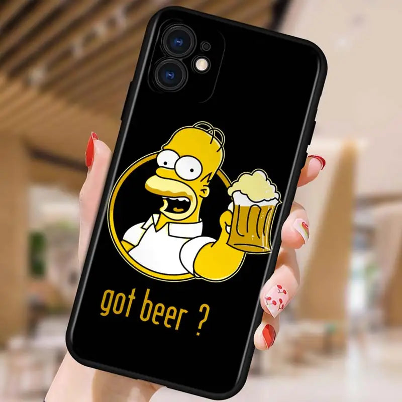 iPhone Case - Simpsons model