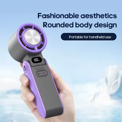 CoolBreeze Foldable™ — Portable Turbo Fan with LED Display