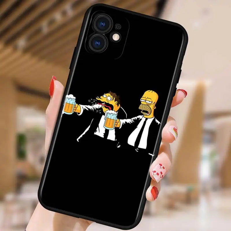 iPhone Case - Simpsons model