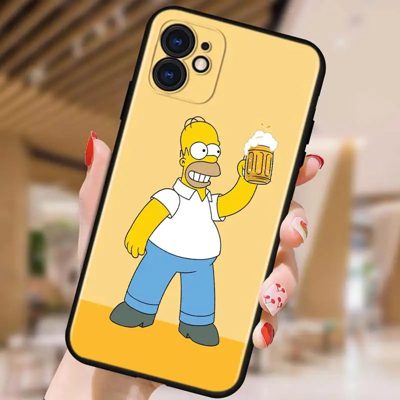 iPhone Case - Simpsons model