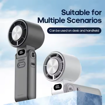 CoolBreeze Foldable™ — Portable Turbo Fan with LED Display