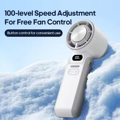 CoolBreeze Foldable™ — Portable Turbo Fan with LED Display