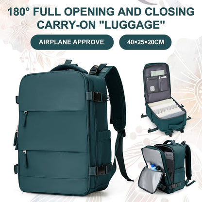 Backpack Ryanair 40x20x25,Vacuum Packaged Travel Backpack Short-Trip Rucksack