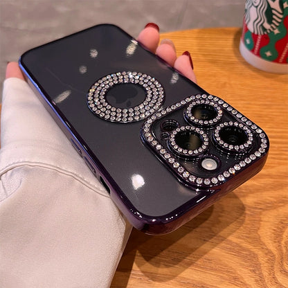 iPhone Case With Rhinestones - Strass