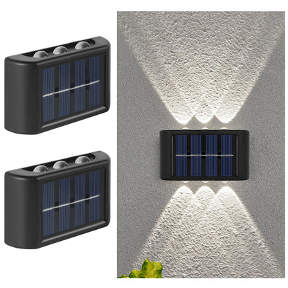 SolarWall™ – Solar LED Wall Light | Automatic, Waterproof, and Economical