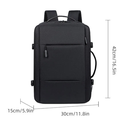 MOCHILA EXECUTIVA DE VIAGEM NOTEBOOK 15.6" PORTA USB MODELO OUTDOOR TECH MARK RYDEN