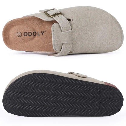 AmazingComfort™ – Suede Clogs with Premium Style & Comfort