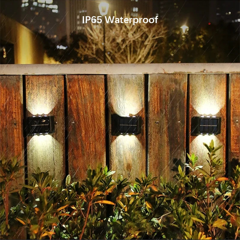 SolarWall™ – Solar LED Wall Light | Automatic, Waterproof, and Economical