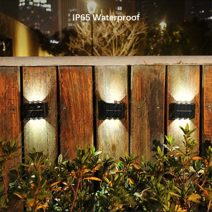 SolarWall™ – Solar LED Wall Light | Automatic, Waterproof, and Economical