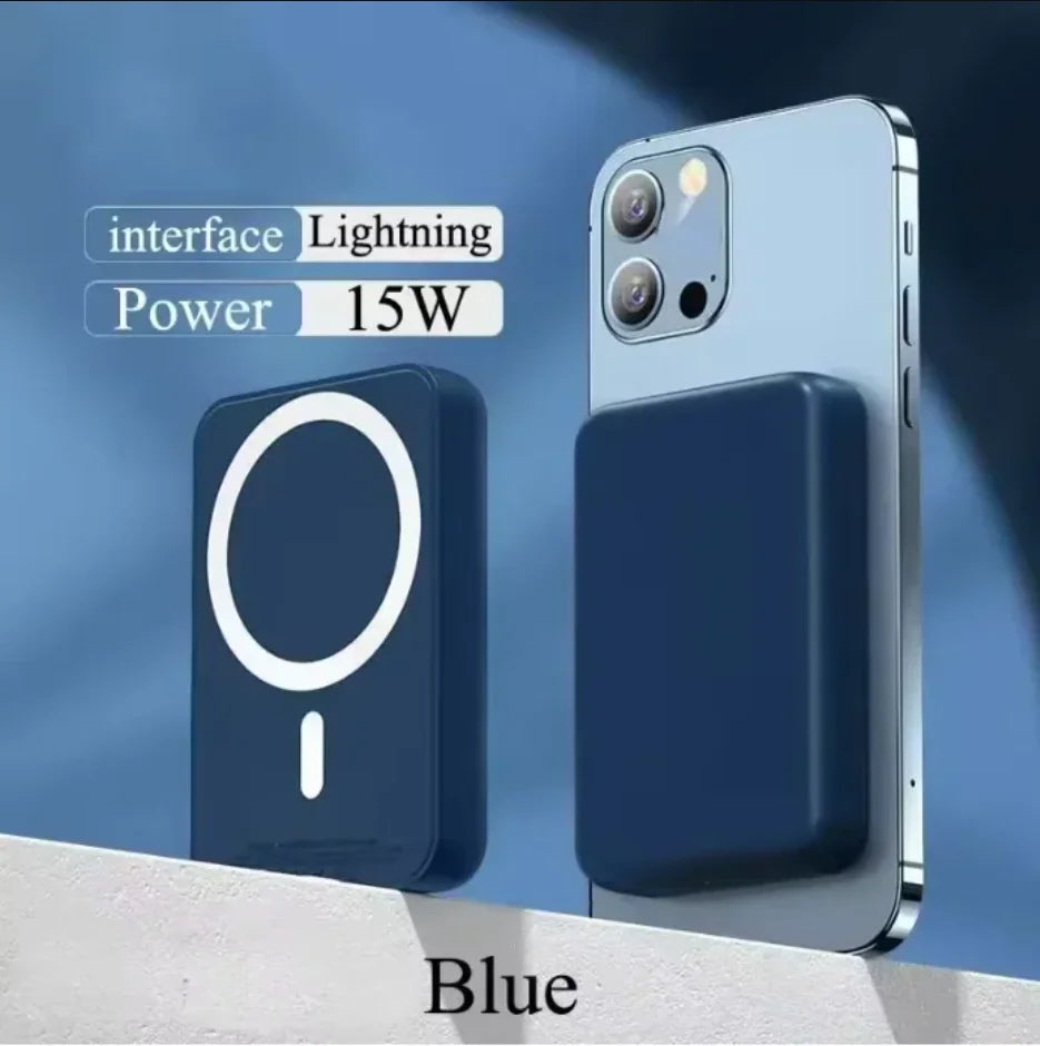 MagSafe PowerBank 5000mAh – Wireless Charging with Built-In Stand