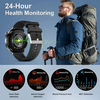 SMARTWATCH MASCULINO GT4 PRO 360 INTELIGENTE