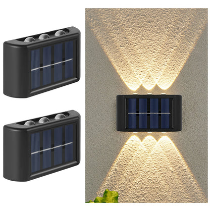 SolarWall™ – Solar LED Wall Light | Automatic, Waterproof, and Economical