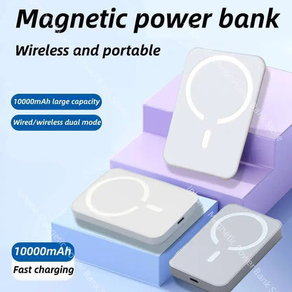 MagSafe PowerBank 5000mAh – Wireless Charging with Built-In Stand