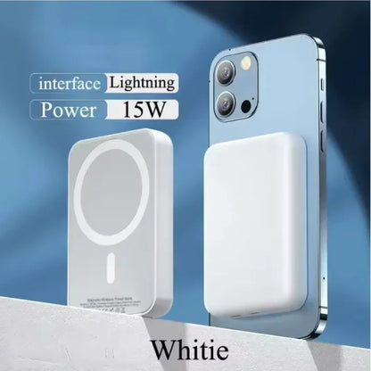 MagSafe PowerBank 5000mAh – Wireless Charging with Built-In Stand