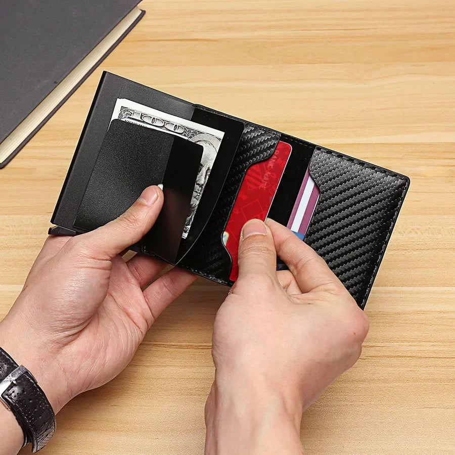 Luxury Secure Card Holder Wallet Unisex