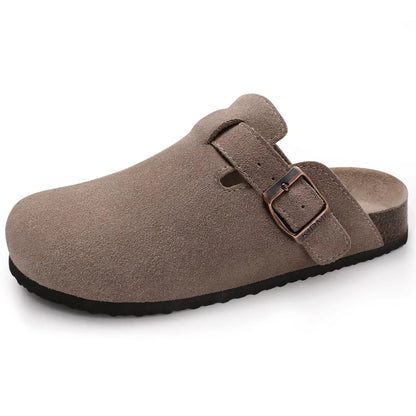 AmazingComfort™ – Suede Clogs with Premium Style & Comfort